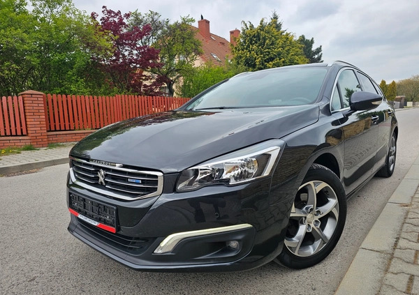 Peugeot 508 cena 42400 przebieg: 160000, rok produkcji 2015 z Jabłonowo Pomorskie małe 667